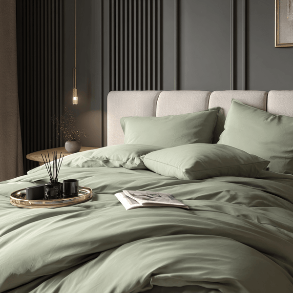 Taies en bambou 50x75 | Sauge, la paire