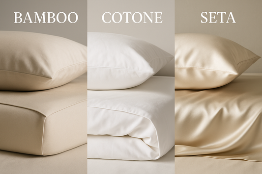 Bamboo vs Cotone vs Seta: quali lenzuola scegliere