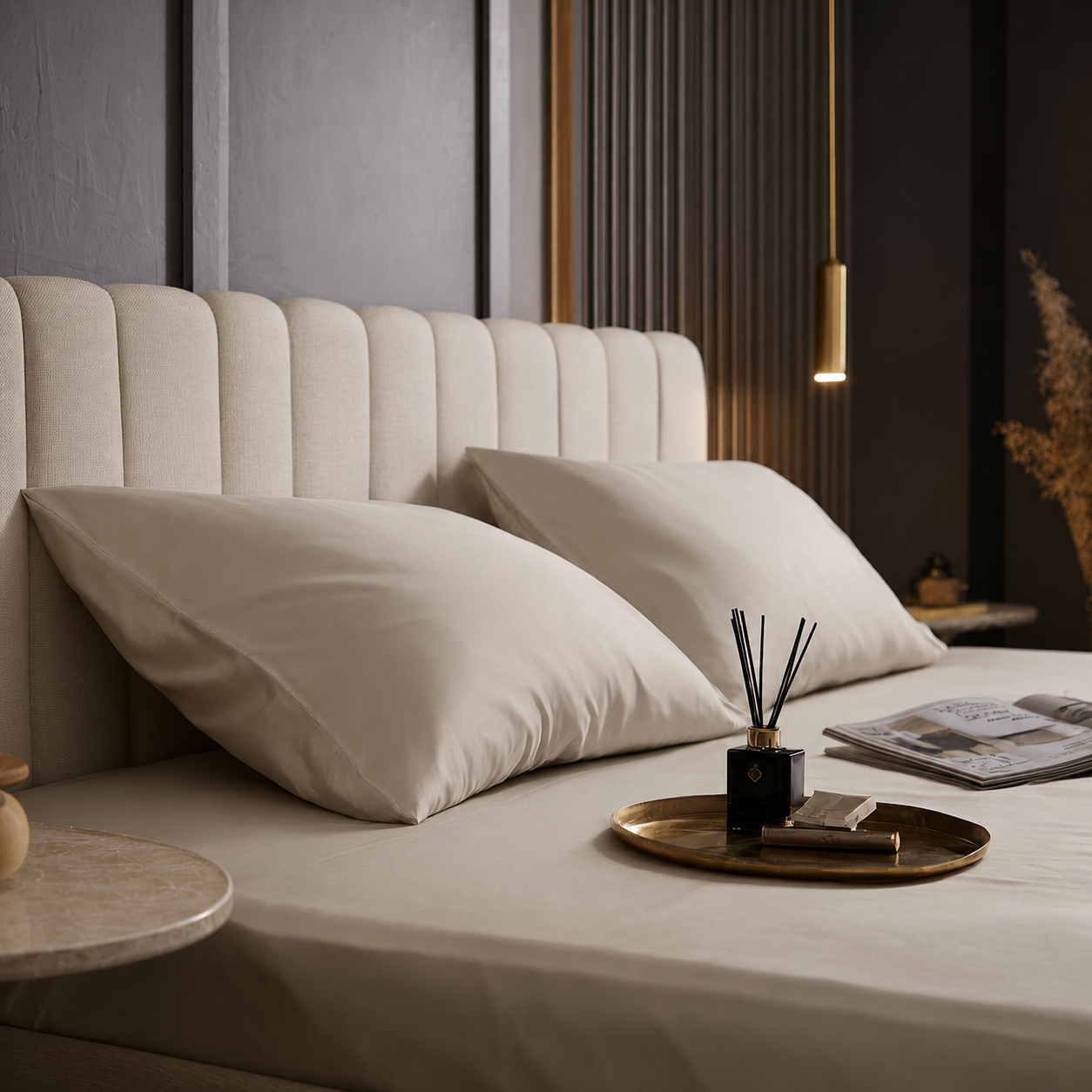 Bamboo Fitted Sheet | Mist