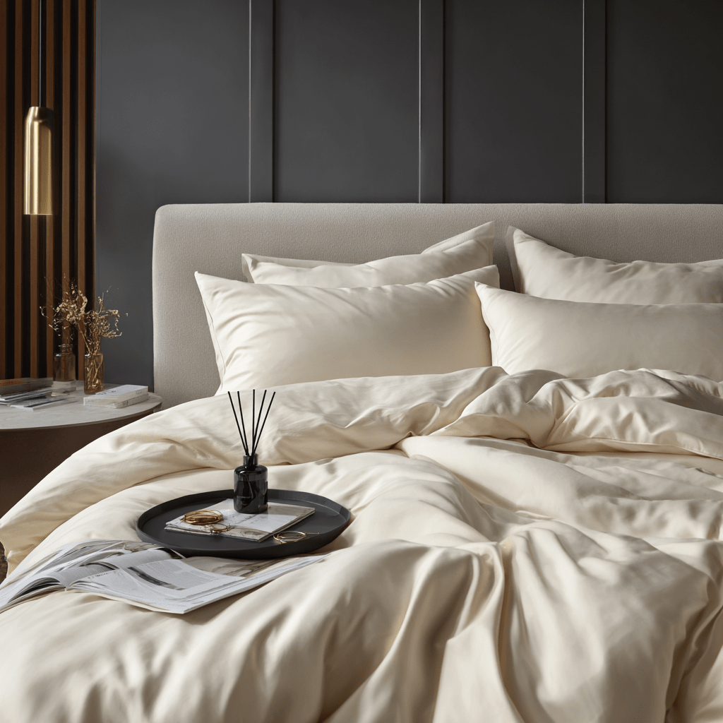 Federe in Bamboo | Crema in bamboo organico 300TC - 50x75 | Looniva