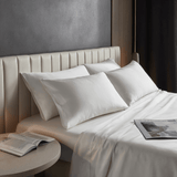Fundas de almohada de bambú 50x75 | Blanco